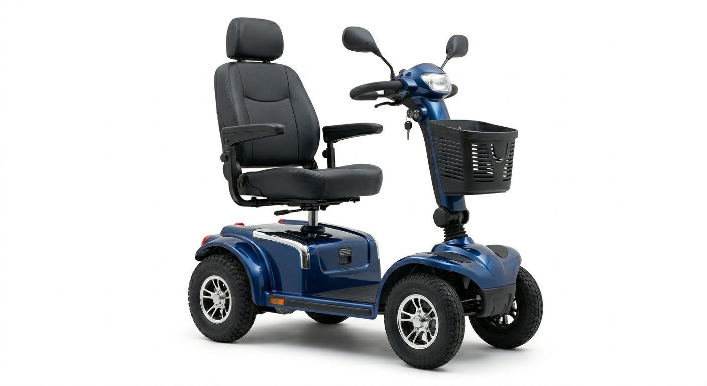FreedomPath Explorer 450 Four-Wheel Mobility Scooter